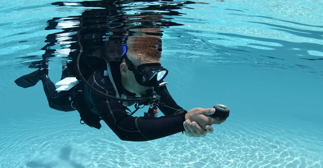 Underwater Navigation Diver